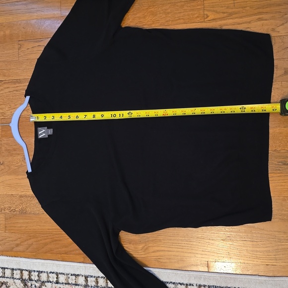 WORTHINGTON BRAND WOMEN'S PETITE PLUS BLACK PULLOVER CREWNECK SWEATER SIZE PXXL - Picture 10 of 15